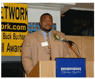 Photo: Troy State's Al Lucas wins Buchanan Award, Sports Network 