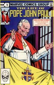 Photo: Marvel's Pope John Paul II Comic Book