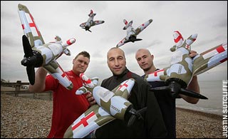 10,000 Spitfires Head for Germany World Cup Photo