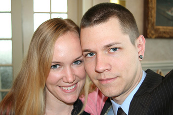 Sarah Macy and Mark Jaquith