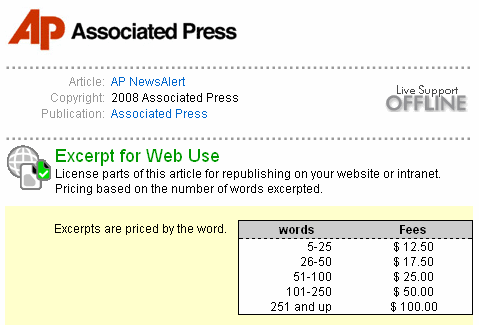 AP Fee Calculator