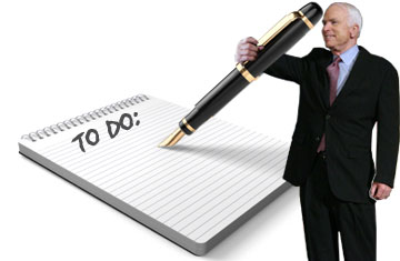 McCain To Do List