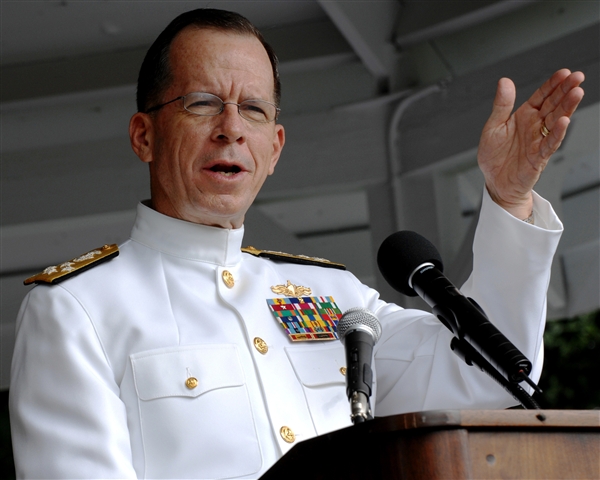 Mike Mullen Army War College Speech Photo