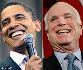 Obama and McCain Obama and McCain