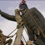 Saddam Statue Pulled Down