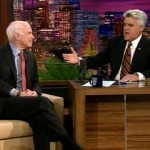 McCain with Jay Leno McCain with Jay Leno