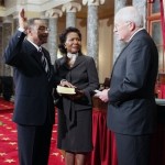 Roland Burris Swearing In Photo