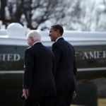 Obama Gates Marine 1