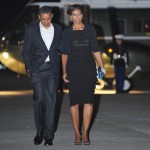Obamas Go Manhattan