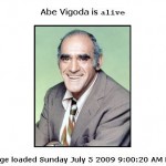 Abe Vigoda Still Alive Photo Abe Vigoda Still Alive Photo