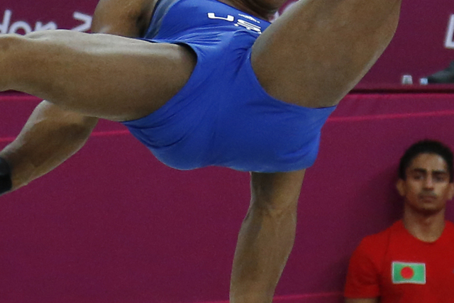 gymnast crotch 