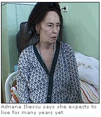 Photo: Adriana Iliescu 67 year old Romanian woman pregnant with twins