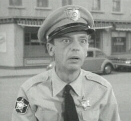 Photo Don Knotts as Barney Fife