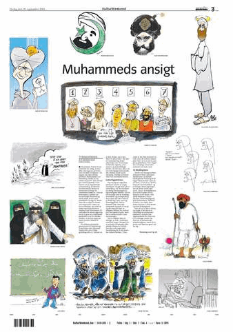 Photo: Jyllands-Posten Muhammad drawings