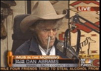 Photo: WFAN - MSNBC Talk Jock Don Imus