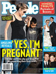 Photo: People Magazine Angelina Jolie Pregnant 