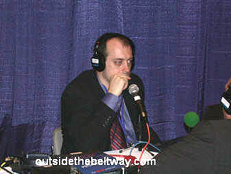 Photo: Kevin McCullough doing radio at CPAC2005