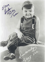 Photo: Gordon Lee as Porky in Little Rascals Our Gang