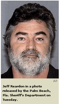Photo: Jeff Reardon in a photo released by the Palm Beach, Fla. Sheriff's Department on Tuesday.