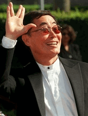 Photo Actor George Takei greets the crowd with the Vulcan greeting as he arrives at the 'Star Trek; 30 Years and Beyond' tribute at Paramount Studios in Los Angeles in this Sunday, Oct. 6, 1996 file photo. (AP Photo/Damian Dovarganes)