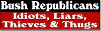 Sticker Republican Thugs