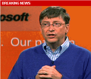 Bill Gates Stepping Down at Microsoft PHOTO