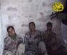 New Beheading Video Released by Iraqi Terrorists (Photos, Video) This is an image made from video posted on the Internet Saturday, June 10, 2006 which claims to show three alleged Shiite death squad members held captive by insurgents in Iraq. The video later shows the captives being beheaded in revenge for killing Sunnis. Insurgents posted the video days after Abu Musab al-Zarqawi's death. Yellow writing in Arabic reads, 'Ansar al-Sunnah' which is the name of the group posting the video. (AP Photo)