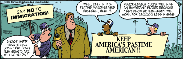 Tank McNamara Immigration Cartoon