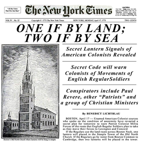 New York Times 1776