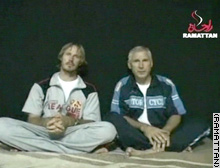 Palestinian Terrorists Release Video of Centanni and Wiig