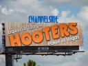 Hooters Liquor in Tampa, Poker in Vegas Billboard 