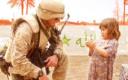 American soldier with Iraqi girl photo