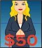 Loretta Nall Flash Boobs $50 Cartoon