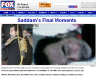 Saddam Executed Fox News Website Photo