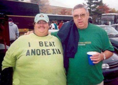 Fat Guy Beats Anorexia