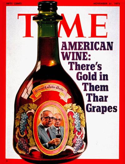 Gallo Winery Time Cover 1972