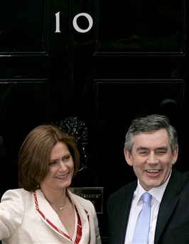 Gordon Brown Becomes British Prime Minister Photo