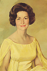 Lady Bird Johnson Official Portrait