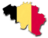 Belgium Divided Map