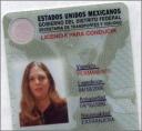 Mexico Drivers License Photo