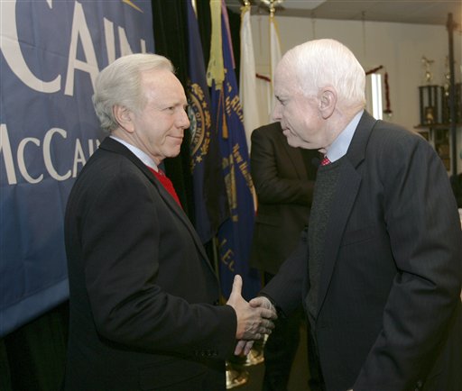 Lieberman Rules Out Running With McCain