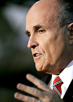 Giuliani Shrugs Off Iowa with 9/11 Reference Senne/AP