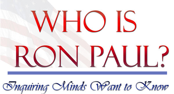 Who Is Ron Paul Sign