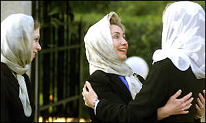 Hillary Clinton Muslim Garb