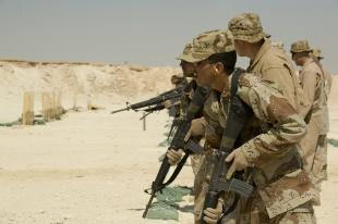Iraqi Army Trading AK-47 for M-16