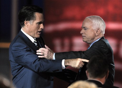 Romney Endorsing McCain
