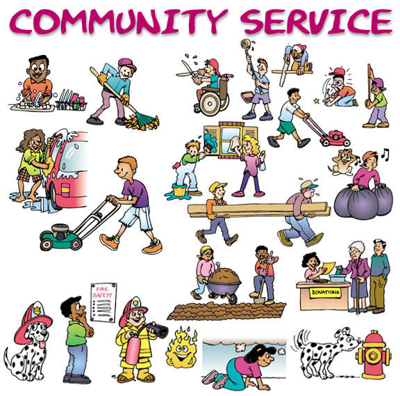 Community Service is Something You’re Sentenced To