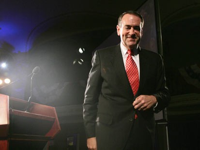 Mike Huckabee (Finally) Withdraws Former Arkansas governor racked up an impressive string of wins in the Republican nomination fight but conceded the race to Sen. John McCain, R-Ariz., on Tuesday. (Tim Sloan, AFP/Getty Images)