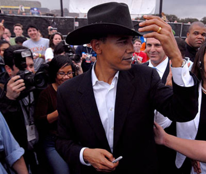 Obama Won Texas Barack Obama Cowboy Hat