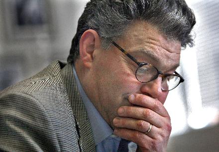 Al Franken Pays $70,000 in Back Taxes  Jim Gehrz, Star Tribune Democratic U.S. Senate candidate Al Franken says he paid taxes on all income, but the money didn't go to the right coffers.